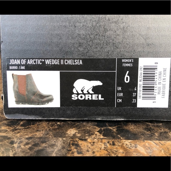 Sorel Joan of Arctic Wedge II Waterproof booties - Picture 8 of 9